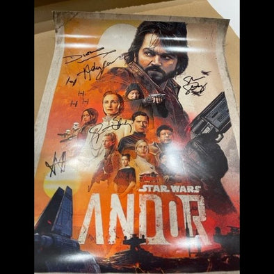 Andor Series Cast Signed 13" x 19" Movie Poster