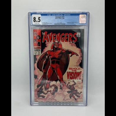 The Avengers #57  CGC 8.5