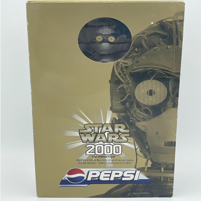 【SALE限定セール】PEPSI ペプシ STAR WARS 2000 CELEBRATION スターウォーズ C-3PO サウンドビッグボトルキャップ(非売品) 未開封未使用新品 スター・ウォーズ