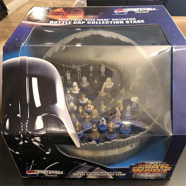 Pepsi Twist Star Wars Collection Bottle Cap Collection Stage