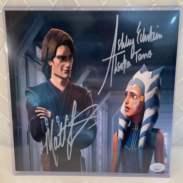 8" x 10"  Ashley Eckstein and Matt Lanter