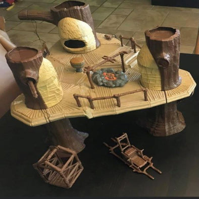 1983 ROTJ Ewok Village