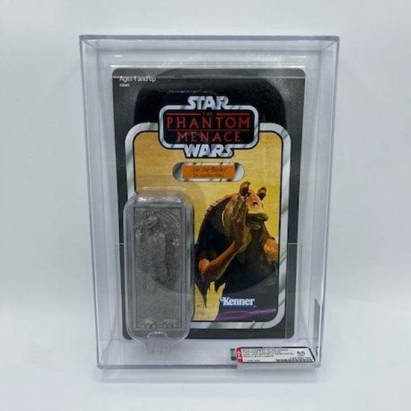 3.75"  TVC 2012 SDCC Exclusive Jar Jar Carbonite AFA 85